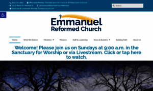 Emmanuelreformedchurch.org thumbnail