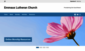 Emmaus-lutheran-church.org thumbnail