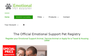 Emotionalpetregistry.org thumbnail