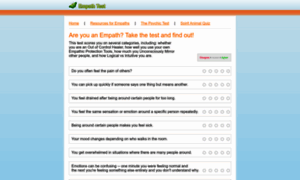 Empathtest.com thumbnail