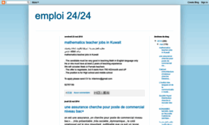 Emploi-2424.blogspot.com thumbnail