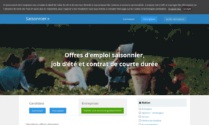 Emploi-saisonnier.com thumbnail