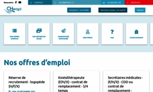 Emploi.chwapi.be thumbnail