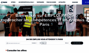 Emploi.paris.fr thumbnail