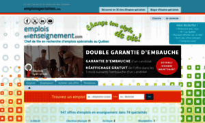 Emploisenenseignement.com thumbnail