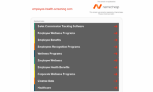 Employee-health-screening.com thumbnail