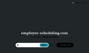 Employee-scheduling.com thumbnail