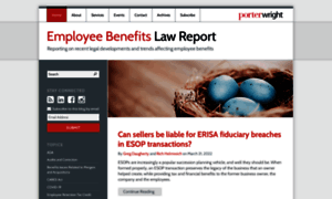 Employeebenefitslawreport.com thumbnail