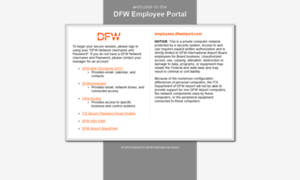 Employees.dfwairport.com thumbnail