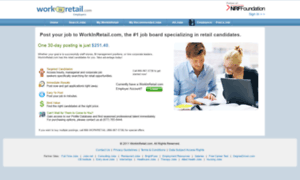 Employer.workinretail.com thumbnail