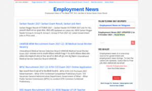 Employment-news.in thumbnail
