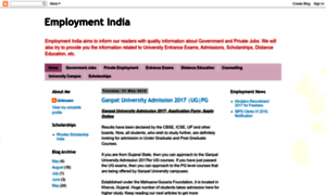 Employmentindiainfo.blogspot.in thumbnail