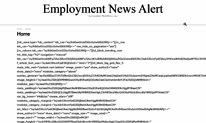 Employmentnewsalert.com thumbnail