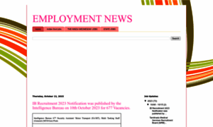 Employmentnewsinfo.blogspot.com thumbnail