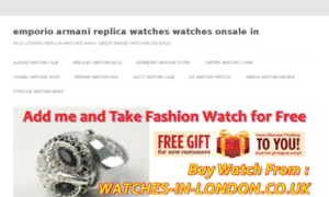 Emporio-armani-replica-watches.watchesonsale.in thumbnail
