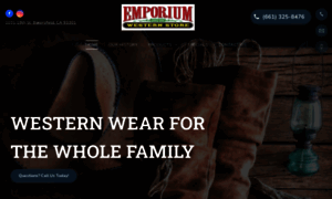 Emporiumwesternstore.com thumbnail