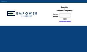 Empower.deanslistsoftware.com thumbnail