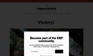 Empoweredbirthproject.com thumbnail