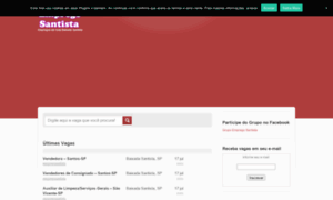 Empregosantista.com.br thumbnail