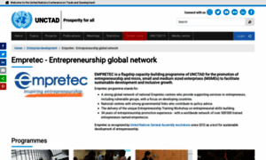 Empretec.unctad.org thumbnail