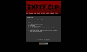 Emptyclip.sourceforge.net thumbnail