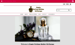 Emptyperfumebottles.co.uk thumbnail