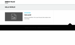 Emrahyalaz.com thumbnail