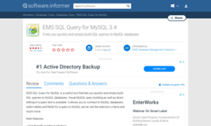 Ems-sql-query-for-mysql.software.informer.com thumbnail