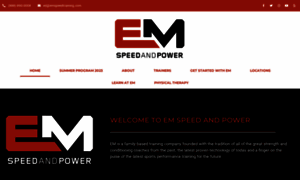 Emspeedtraining.com thumbnail