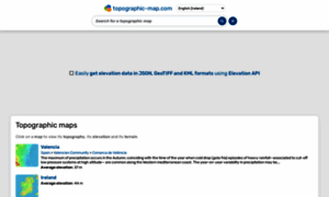 En-ie.topographic-map.com thumbnail