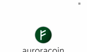 En.auroracoin.is thumbnail
