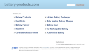 En.battery-products.com thumbnail