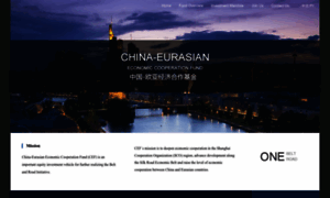 En.china-eurasian-fund.com thumbnail