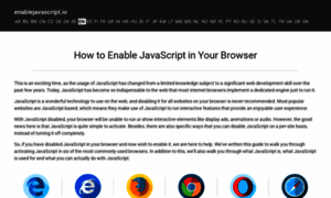 Enablejavascript.io thumbnail