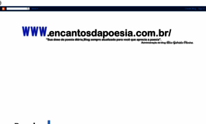 Encantosdapoesia.com.br thumbnail
