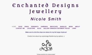 Enchanteddesignsjewellery.com thumbnail