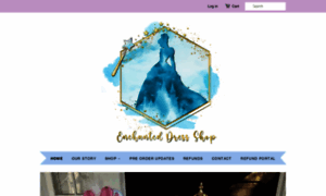 Enchanteddressshop.com thumbnail