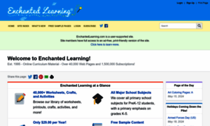 Enchantedlearning.com thumbnail
