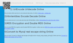 Encode-decode.org thumbnail