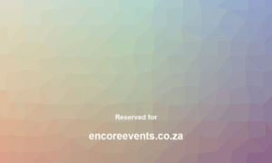 Encoreevents.co.za thumbnail