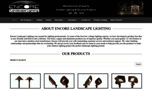 Encorelandscapelighting.com thumbnail