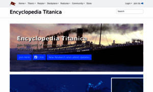 Encyclopedia-titanica.org thumbnail