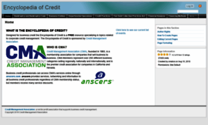 Encyclopediaofcredit.com thumbnail