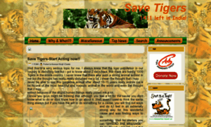 Endangered-tiger.blogspot.com thumbnail