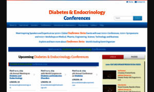 Endocrineconferences.com thumbnail