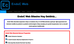 Endocweb.com thumbnail