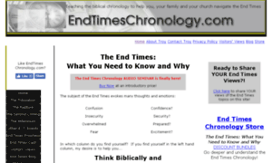 Endtimeschronology.com thumbnail
