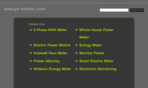 Energy-meter.com thumbnail