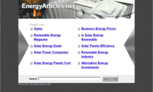 Energyarticles.net thumbnail