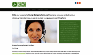 Energycompanynumbers.co.uk thumbnail